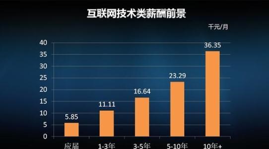 本科生期望月薪过万 软件技术开发与销售领域的现实分析